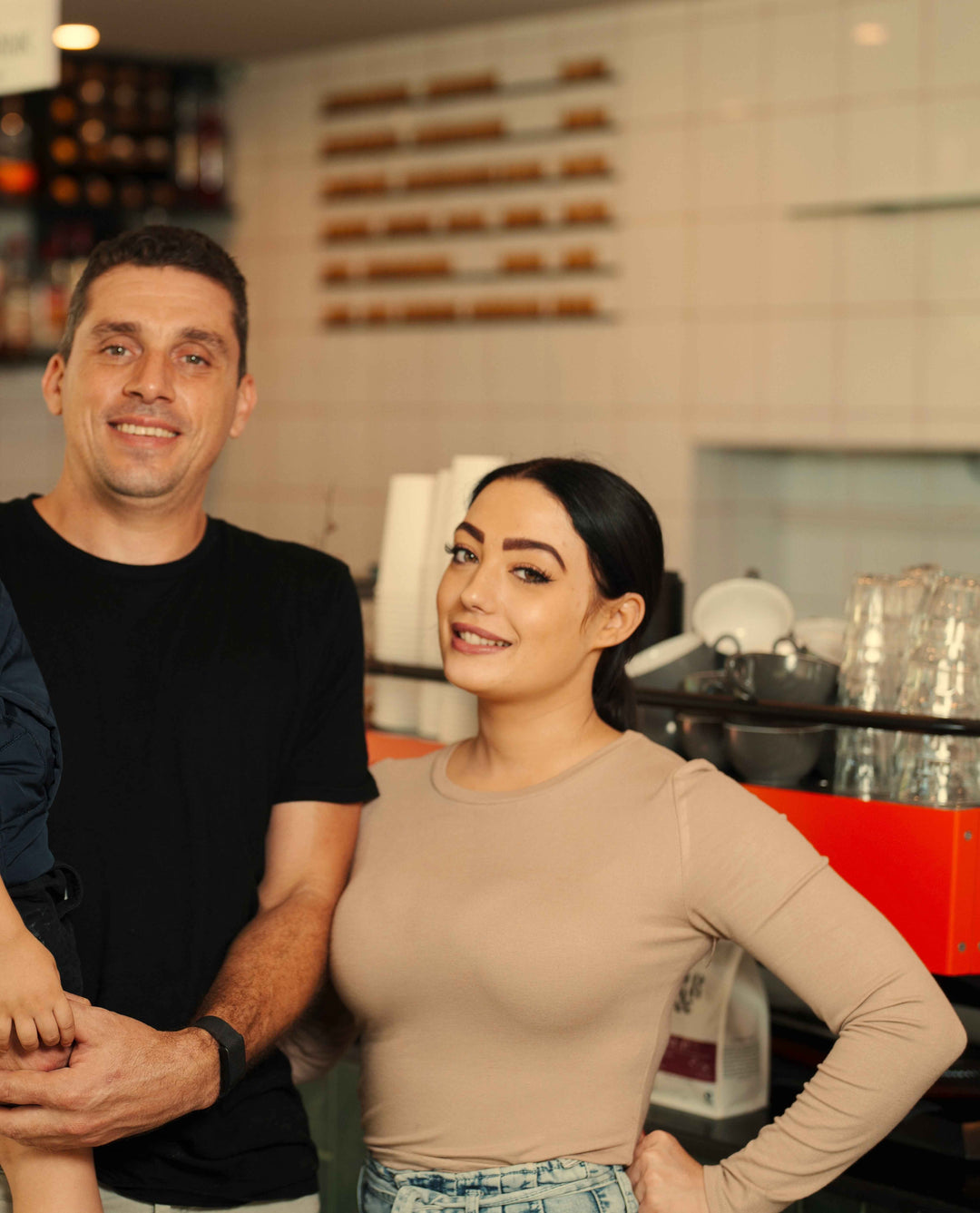 Owners of Café Gusto Botany