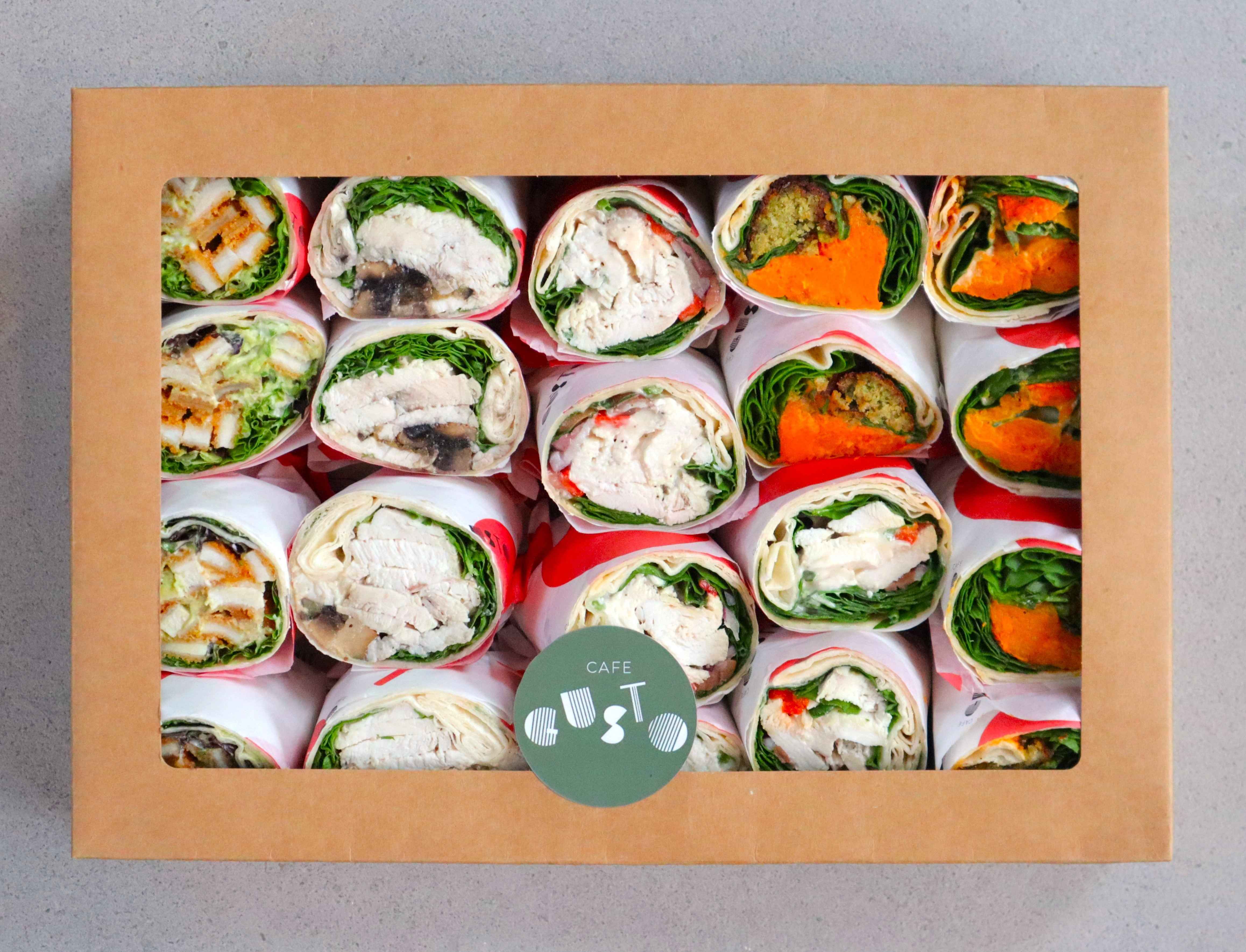 Basic Wraps Basic Wraps and Sandwiches Box